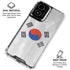South Korean Flag Distressed Moto G Power 5G (2024) Clear Case